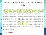 2021年鞍山市高校毕业生三支一扶计划招募开启，7月7日报名