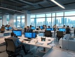 2月2日西安经开区人力公司获诚信服务——专精特新示范称号