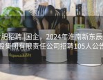 合肥招聘 |国企，2024年淮南新东辰控股集团有限责任公司招聘105人公告