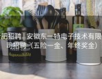 合肥招聘 | 安徽东一特电子技术有限公司招聘（五险一金、年终奖金）