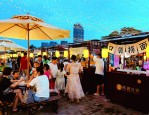 天气渐热合肥包河区夜经济升温，罍街商综等地引领夜游夜购消费新模式