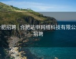 合肥招聘 | 合肥达申网络科技有限公司招聘