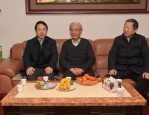 合肥工业大学领导新春走访慰问离退休老同志 送上诚挚祝福与美好祝愿