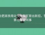 合肥高铁南站：市属区管出新招，警察也要管闲事