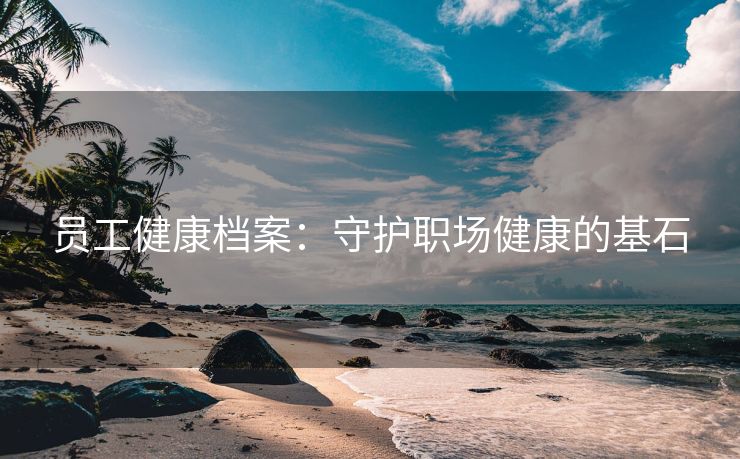 员工健康档案：守护职场健康的基石