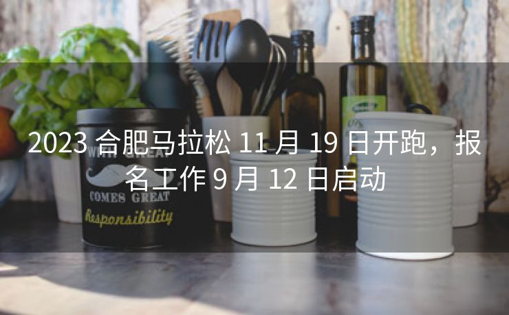 2023 合肥马拉松 11 月 19 日开跑,报名工作 9 月 12 日启动 2023 合肥马拉松 11 月 19 日开跑,报名工作 9 月 12 日启动