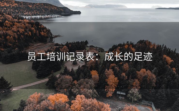员工培训记录表:成长的足迹 员工培训记录表:成长的足迹