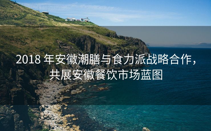 2018 年安徽潮膳与食力派战略合作,共展安徽餐饮市场蓝图 2018 年安徽潮膳与食力派战略合作,共展安徽餐饮市场蓝图