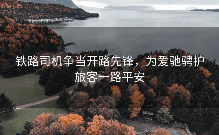 铁路司机争当开路先锋，为爱驰骋护旅客一路平安