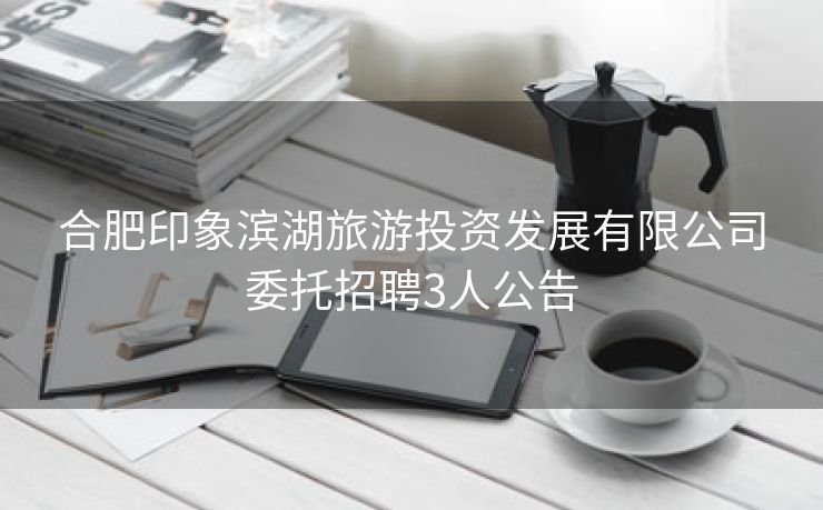 合肥印象滨湖旅游投资发展有限公司委托招聘3人公告 合肥印象滨湖旅游投资发展有限公司委托招聘3人公告