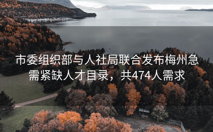 市委组织部与人社局联合发布梅州急需紧缺人才目录,共474人需求 市委组织部与人社局联合发布梅州急需紧缺人才目录,共474人需求